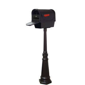 Floral Curbside Mailbox with Newspaper Tube - Special Lite Products