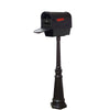 Floral Curbside Mailbox with Newspaper Tube - Special Lite Products