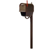 Floral Curbside Mailbox with Newspaper Tube - Special Lite Products