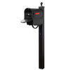 Floral Curbside Mailbox with Newspaper Tube - Special Lite Products