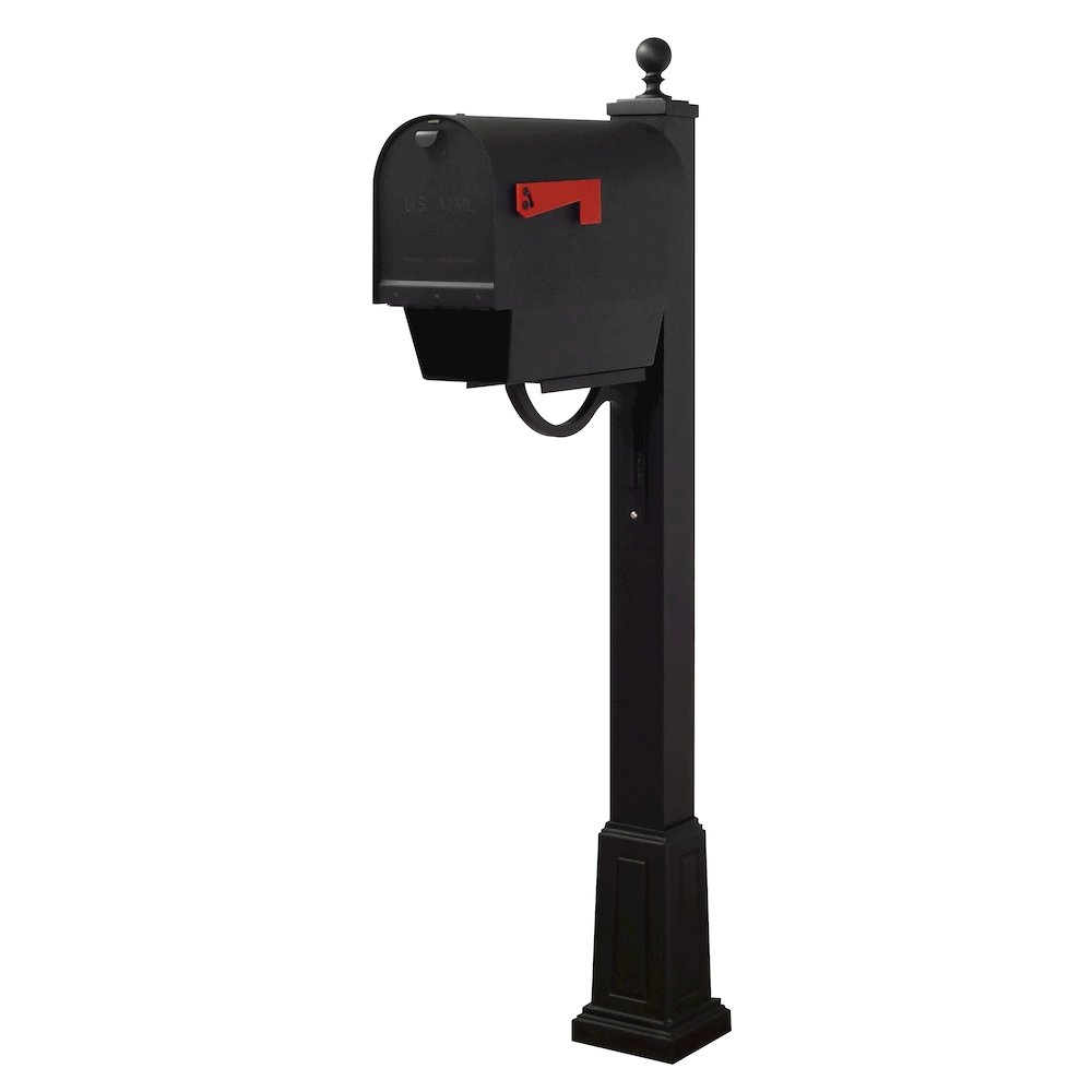 Titan Steel Curbside Mailbox with Newspaper Tube and Springfield Mailbox - Special Lite Products