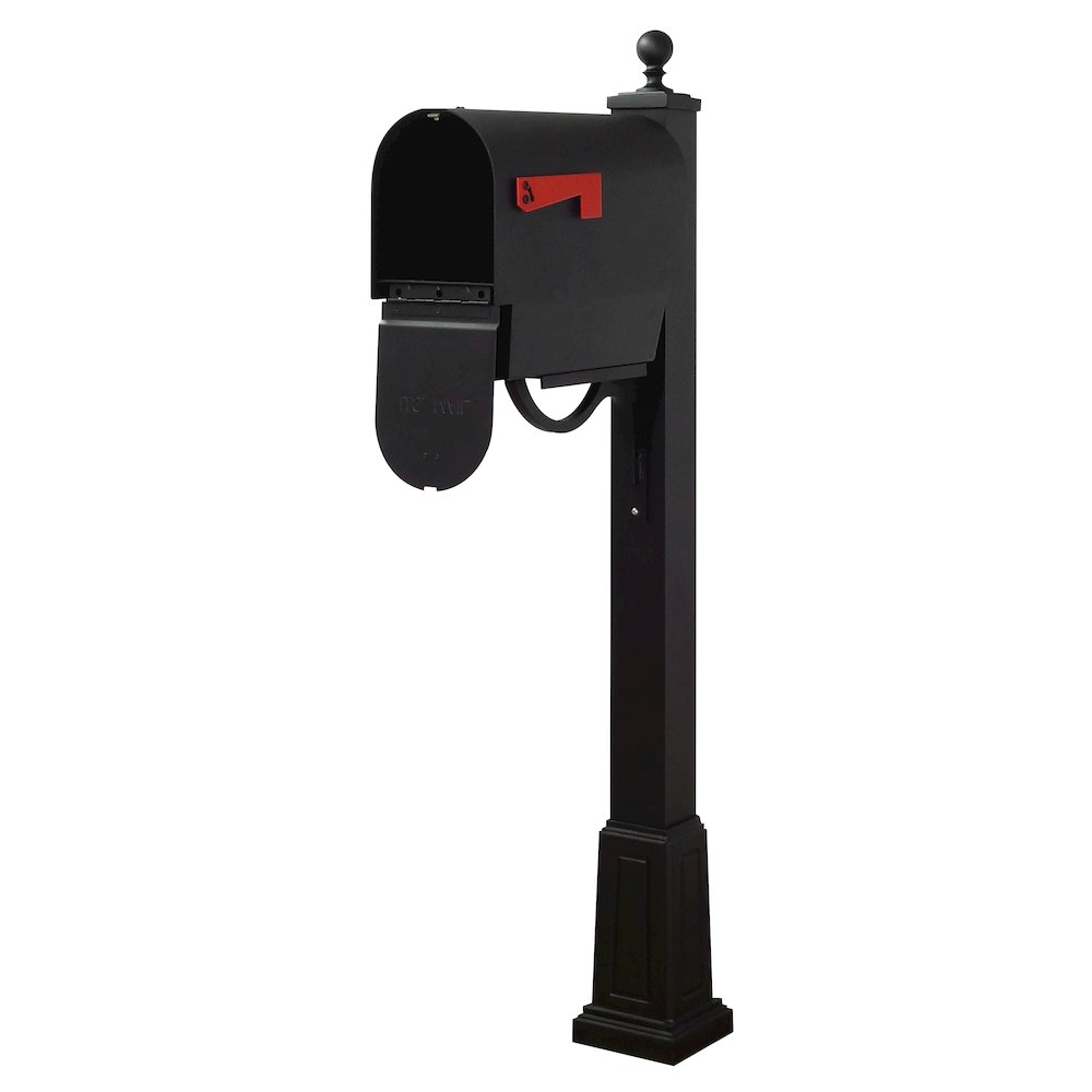 Titan Steel Curbside Mailbox with Newspaper Tube and Springfield Mailbox - Special Lite Products