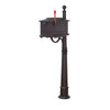 Kingston Curbside Mailbox and Ashland Decorative Aluminum Durable Mailbox Post - Special Lite Products