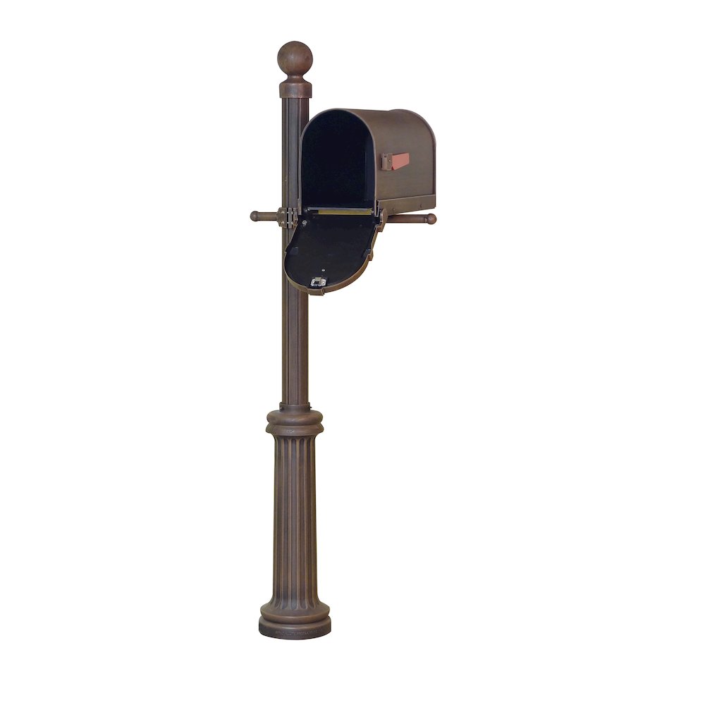Savannah Curbside Mailbox and Fresno Mailbox Post - Special Lite Products