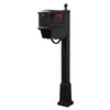 Traditional Curbside Mailbox with Newspaper Tube and Springfield Mailbox - Special Lite Products
