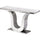Marble Top Console Table with Stainless Steel Base - Best Quality Furniture