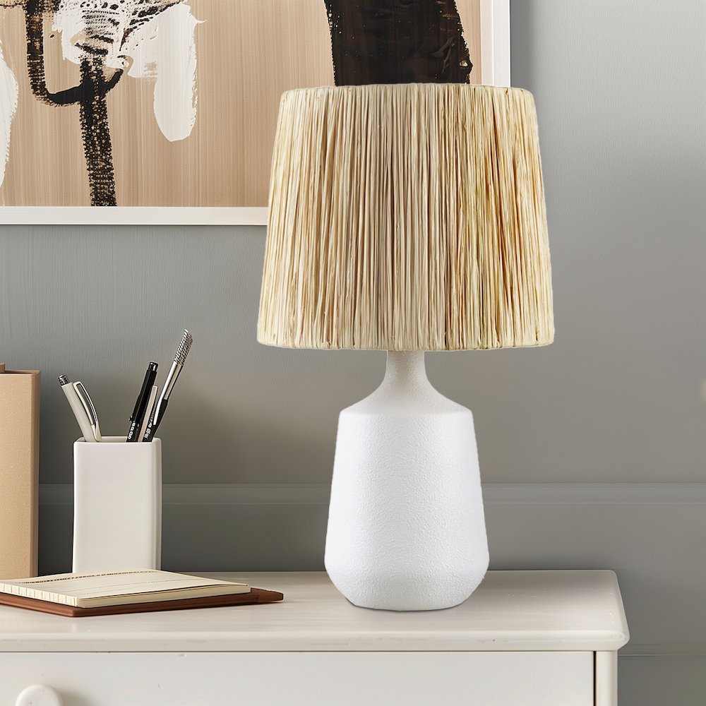 Ceramic Table Lamp - INK+IVY