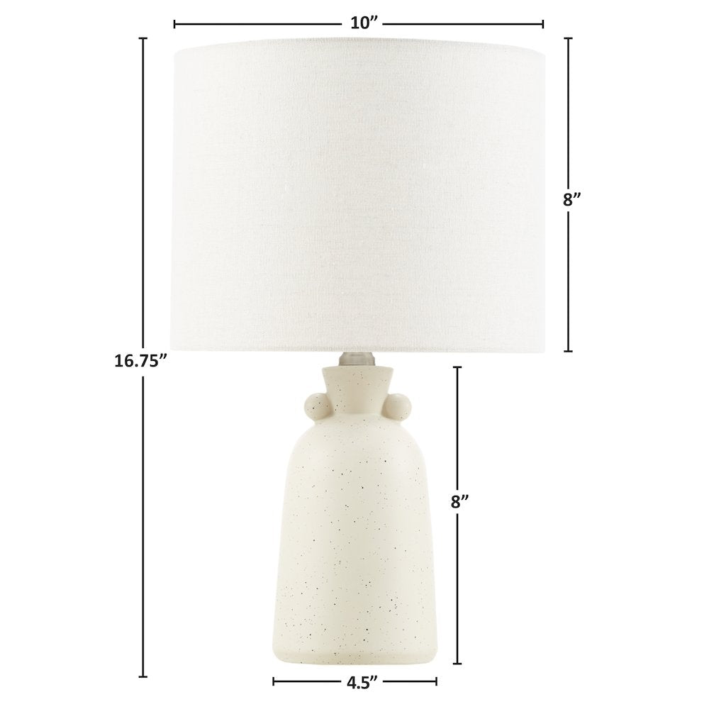 16'' Ceramic Table Lamp - INK+IVY