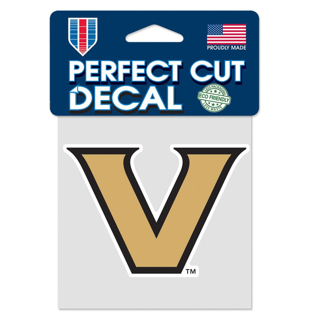 Vanderbilt Commodores Decal 4x4 Perfect Cut Color - WinCraft