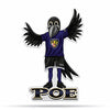 Baltimore Ravens Pennant Shape Cut Mascot Design Alternate - Special Order - Rico Industries