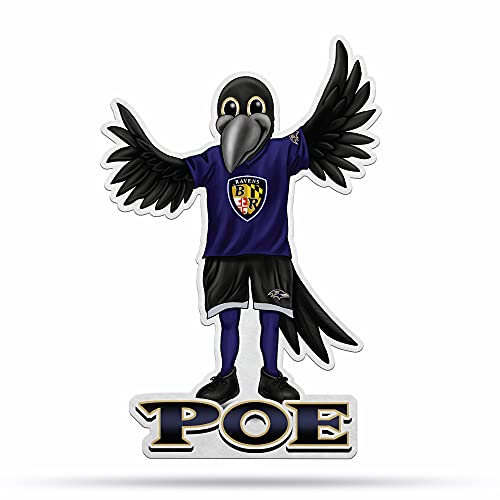 Baltimore Ravens Pennant Shape Cut Mascot Design Alternate - Special Order - Rico Industries