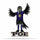 Baltimore Ravens Pennant Shape Cut Mascot Design Alternate - Special Order - Rico Industries