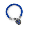Florida Gators Bracelet Braided Charmed Blue - Aminco