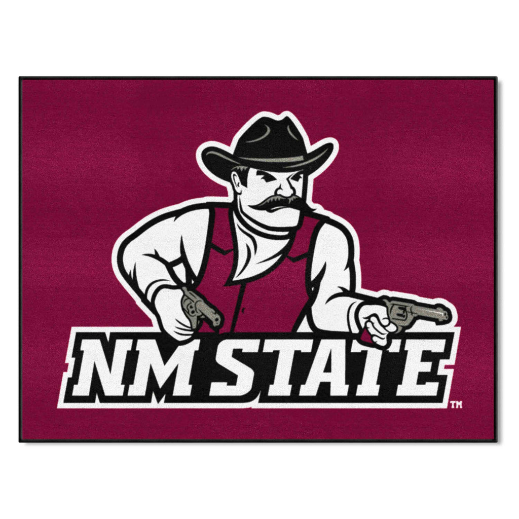 Fanmats - New Mexico State University All-Star Mat 33.75''x42.5''