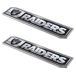 Las Vegas Raiders Auto Emblem Truck Edition 2 Pack - Logo Brands