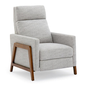 Veneto Push Back Recliner in Performance Fabric - Sea Oat - Comfort Pointe