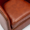 Tyler Swivel Arm Chair - Caramel - Comfort Pointe