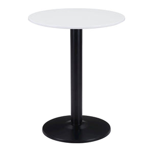 Alto Bistro Table White & Black - ZUO