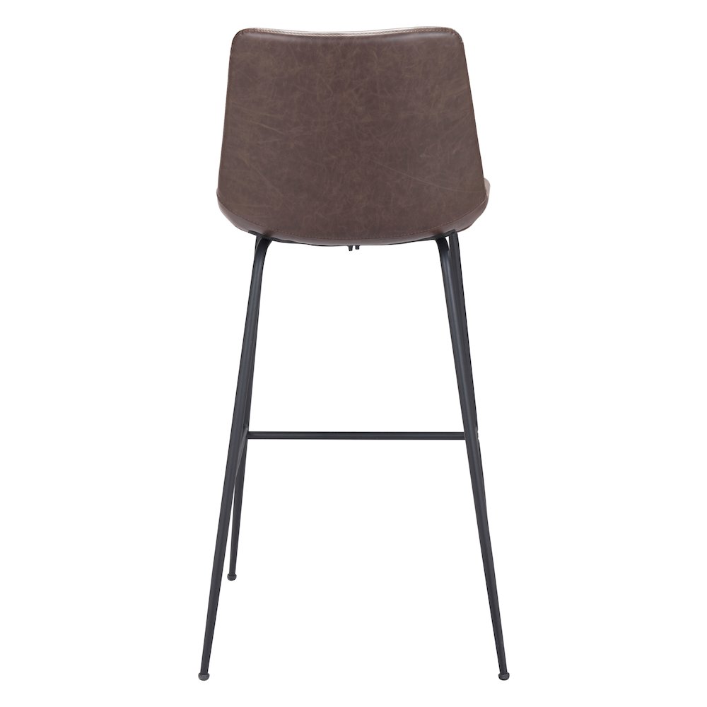 Byron Barstool Brown - ZUO
