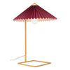 Charo Table Lamp Red & Gold - ZUO
