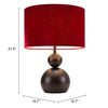 Shobu Table Lamp Red - ZUO