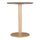 Alto Bistro Table Brown & Gold - ZUO