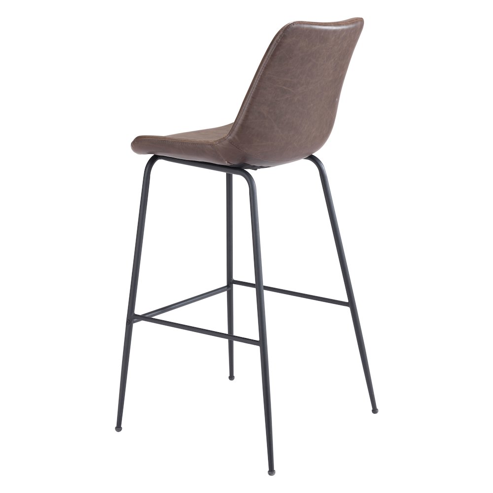Byron Barstool Brown - ZUO