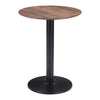 Alto Bistro Table Brown & Black - ZUO