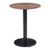 Alto Bistro Table Brown & Black - ZUO