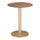 Alto Bistro Table Brown & Gold - ZUO