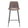Byron Barstool Brown - ZUO