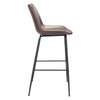 Byron Barstool Brown - ZUO