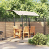 Gazebo Set of 2 Cream White and Black Polyester Large Durable - vidaXL