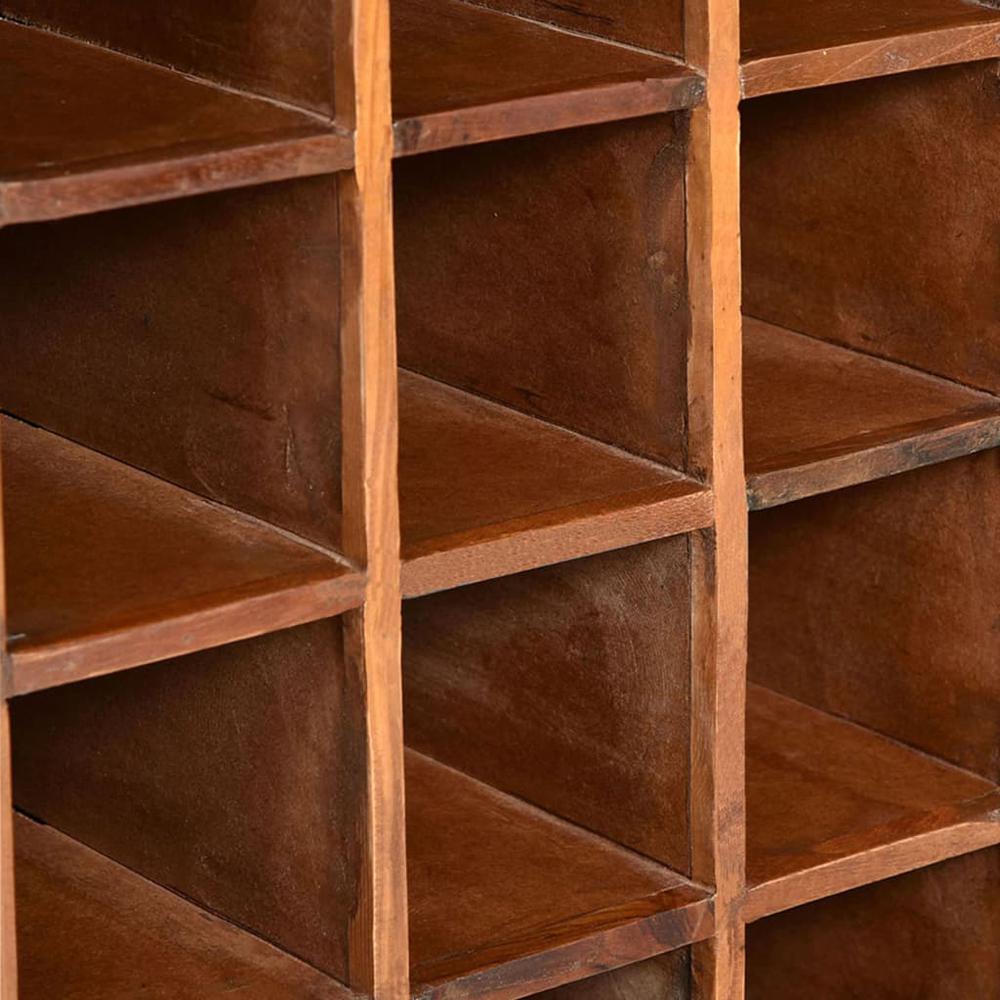vidaXL Wine Rack for 16 Bottles Solid Reclaimed Wood, 244831