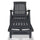 Sun Lounger Anthracite Plastic Standard Foldable Sun Lounger - vidaXL