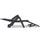 Sun Lounger Anthracite Plastic Standard Foldable Sun Lounger - vidaXL