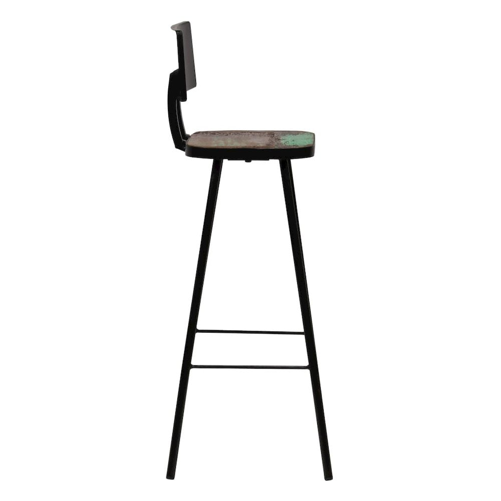 Bar Chair Set of 2 Multicolor - vidaXL