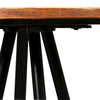 Bar Stool Set of 4 Varied Reclaimed Wood Standard Industrial - vidaXL