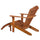 Garden Chair Brown Solid acacia wood Standard Foldable - vidaXL
