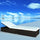 Sunlounger Brown and cream white - vidaXL