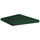 Gazebo Top Cover Green Polyester with PVC coating 10x10ft - vidaXL