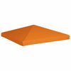 Gazebo Top Cover Orange Polyester with PVC coating 10x10 feet - vidaXL