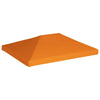 Gazebo Top Cover Orange Polyester with PVC coating 13.1 x 9.8 feet - vidaXL
