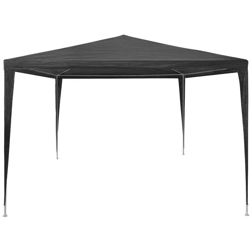Party Tent Anthracite Polyethylene roof and steel frame - vidaXL