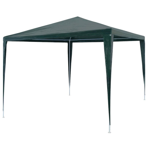 Party Tent Green Polyethylene and steel Medium - vidaXL