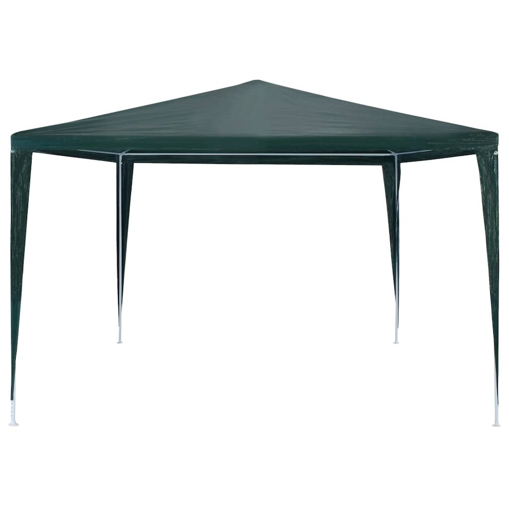 Party Tent Green Polyethylene and steel Medium - vidaXL