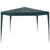 Party Tent Green Polyethylene and steel Medium - vidaXL