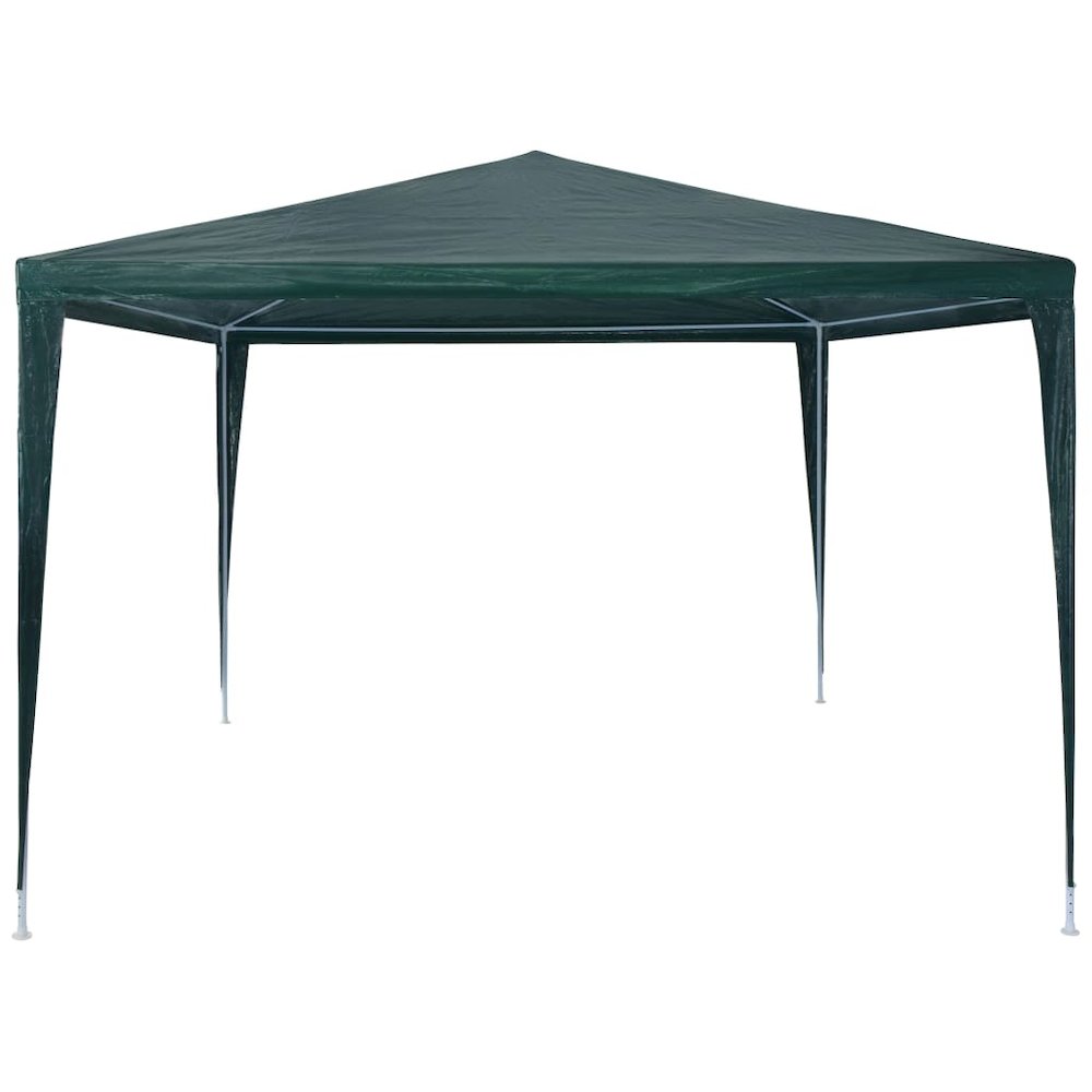 Party Tent Green Polyethylene and steel Medium - vidaXL