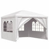 Party Tent 9'10''x9'10'' White - vidaXL