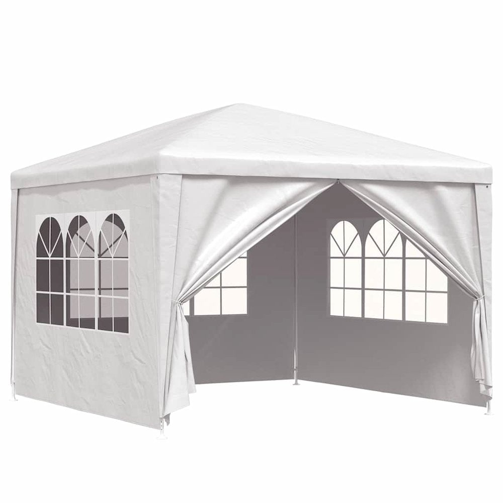 Party Tent 9'10''x9'10'' White - vidaXL